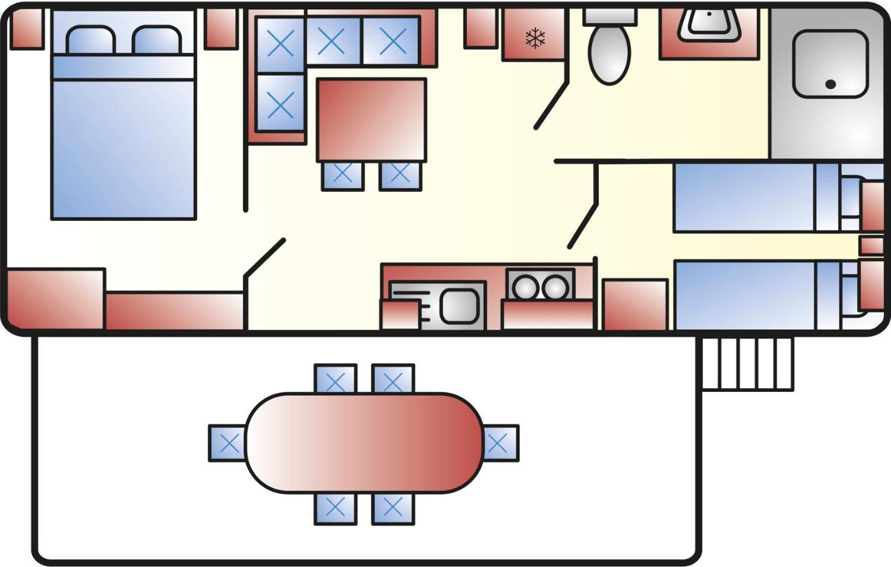 Albatross Mobile Homes On Valamar Camping Lanterna Tar-Vabriga Zewnętrze zdjęcie